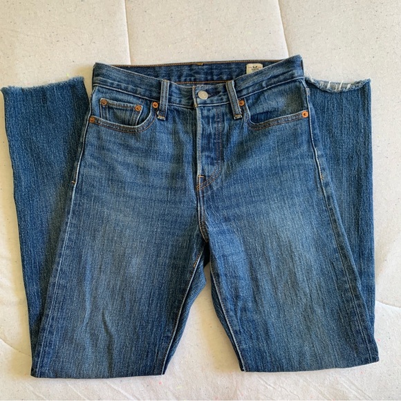 Levis White Oak Cone Denim Size 25 - Picture 6 of 11